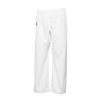 spodnie karate LIGHT-ELASTIC-WHITE krótkie