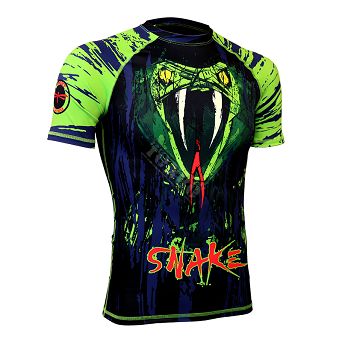 rashguard SNAKE, krótki rękaw