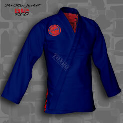 bluza BJJ / Jiu-Jitsu B12-RED, niebieska, 580g/m2 (27 rozmiarów)