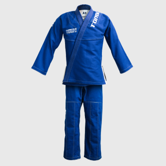 BJJ / ju-jitsu gi HURRICANE, blue, 580gsm / 14oz (9 sizes)